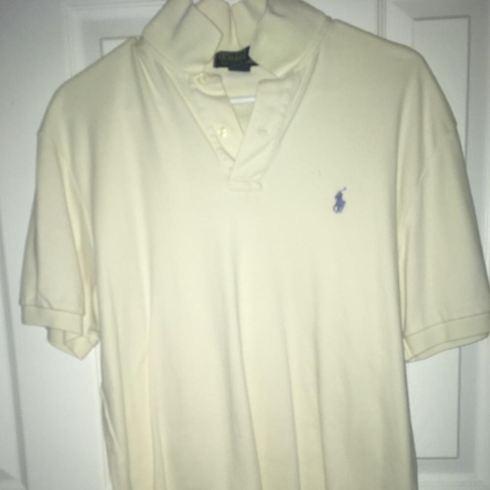Cream Ralph Lauren Polo
